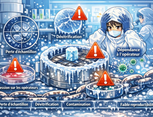 La préparation de cryo‑lamelles est l&rsquo;étape où se produisent la plupart des échecs en cryo‑EM
