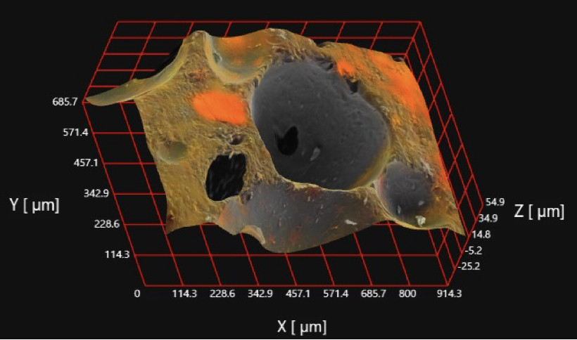 Image 5 : Superposition des fonctions Live 3D (visualisation SED) et Live Map.